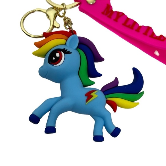 My Little Pony Rainbow Dash 3D Rubber Keychain new - Picture 6 of 10